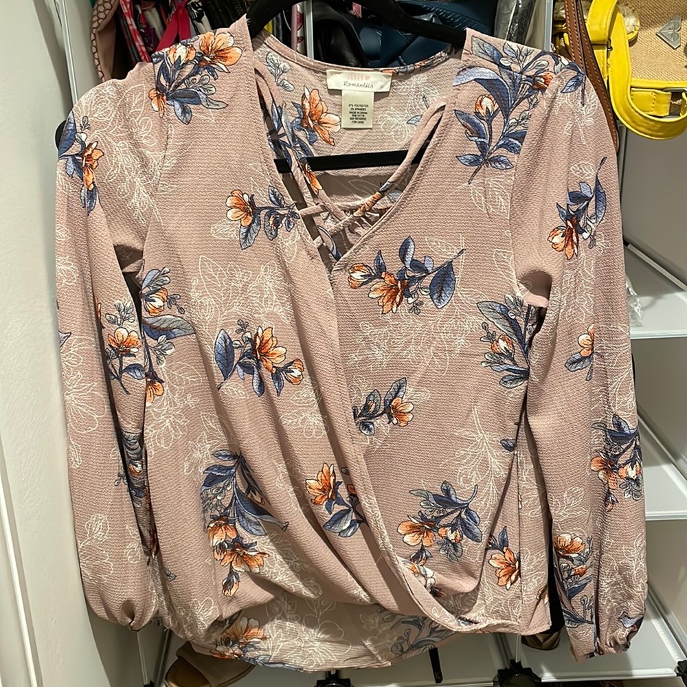 Pink top from TJ max
